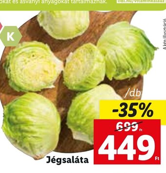 Lidl Jégsaláta 1 db ajánlat