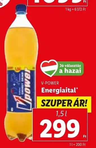 V-Power energiaital 1,5 l