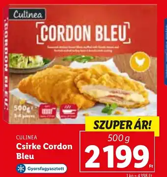 Lidl Culinea csirke cordon bleu 500 g ajánlat