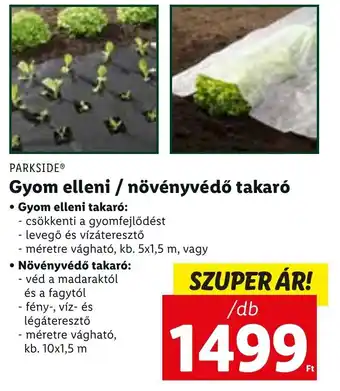 Lidl Parkside gyom elleni / növényvédő takaró 1 db ajánlat