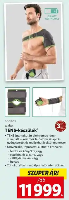 Sanitas tens-készülék 1 db