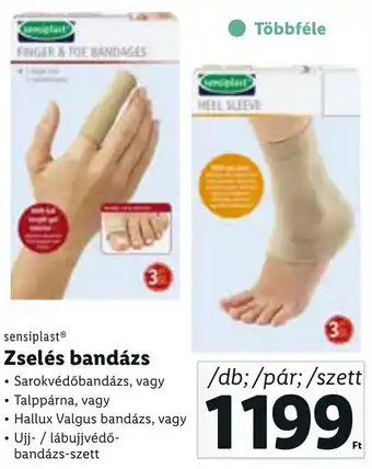 Sensiplast zselés bandázs 1 szett