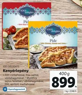 Lidl 1001 Delights kenyérlepény 400 g ajánlat