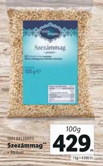 Lidl 1001 Delights szezámmag 100 g ajánlat