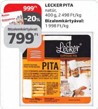 Auchan Lecker pita 400 g ajánlat