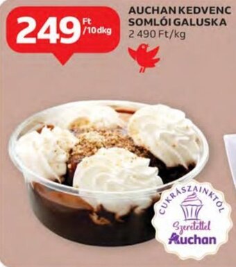 Auchan Auchan kedvenc somlói galuska 10 dkg ajánlat