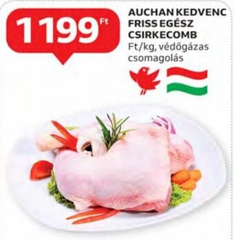 Auchan Auchan kedvenc friss egész csirkecomb 1 kg ajánlat