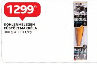 Auchan Kohler melegen füstölt makréla 300 g ajánlat