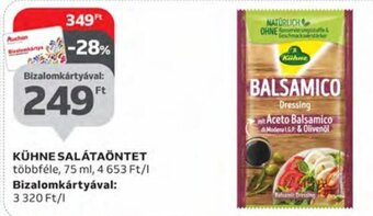 Auchan Kühne salátaöntet 75 ml ajánlat