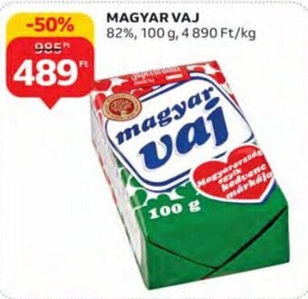Auchan Magyar vaj 100 g ajánlat