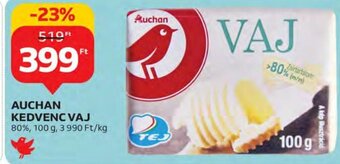 Auchan Auchan kedvenc vaj 100 g ajánlat