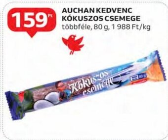 Auchan Auchan kedvenc kókuszos csemege 80 g ajánlat