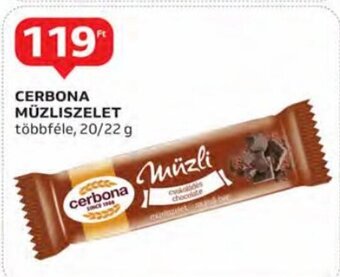 Auchan Cerbona müzliszelet 20 / 22 g ajánlat
