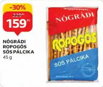 Auchan Nógrádi ropogós sós pálcika 45 g ajánlat