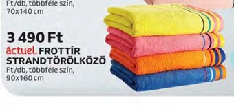 Auchan āctuel Frottír strandtörölköző 1 db ajánlat