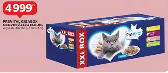 Prevital gigabox nedves állateledel 48 x 100 g