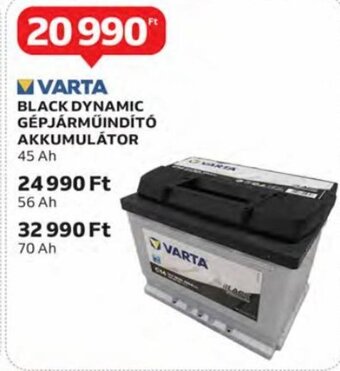 Auchan Varta Black dynamic gépjárműindító akkumulátor 1 db ajánlat