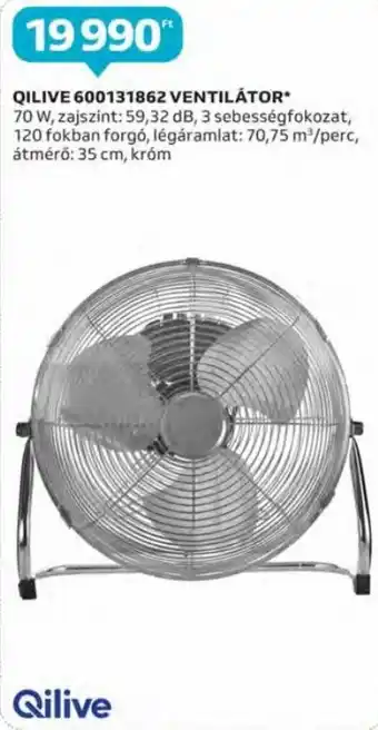 Auchan Qilive 600131862 ventilátor 1 db ajánlat