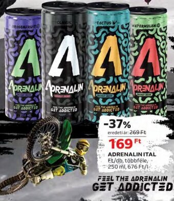 Auchan Adrenalin ital 250 ml ajánlat
