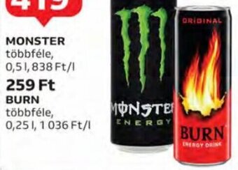 Auchan Burn 0,25 l ajánlat