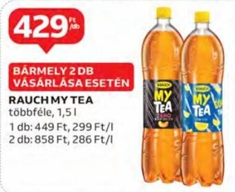Auchan Rauch my tea 1,5 l ajánlat