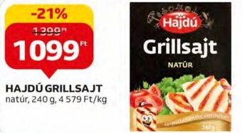 Auchan Hajdú grillsajt 240 g ajánlat