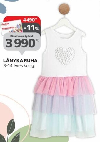Auchan Lányka ruha 1 db ajánlat