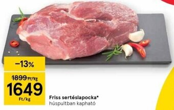 Tesco Friss sertéslapocka 1 kg ajánlat