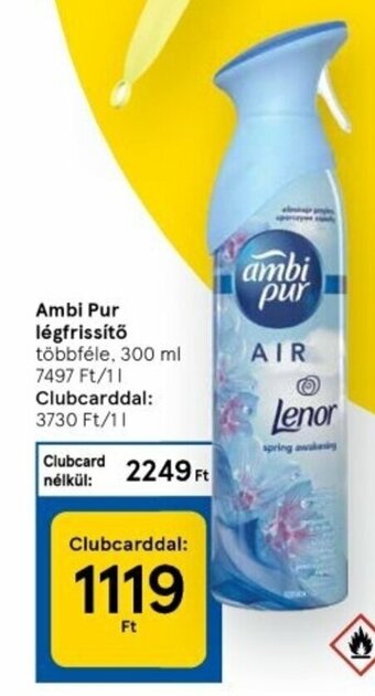 Tesco Ambi Pur légfrissítő 300 ml ajánlat