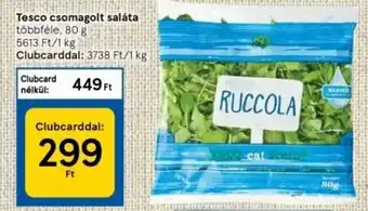 Tesco Tesco csomagolt saláta 80 g ajánlat