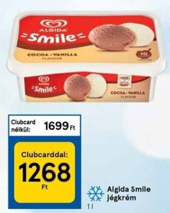 Algida smile jégkrém 1 l