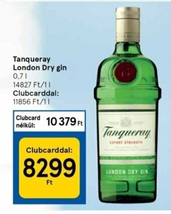 Tesco Tanqueray London dry gin 0,7 l ajánlat