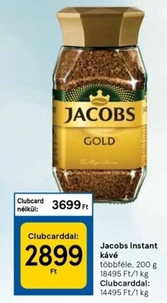 Tesco Jacobs instant kávé 200 g ajánlat