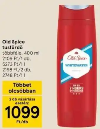 Tesco Old Spice tusfürdő 400 ml ajánlat