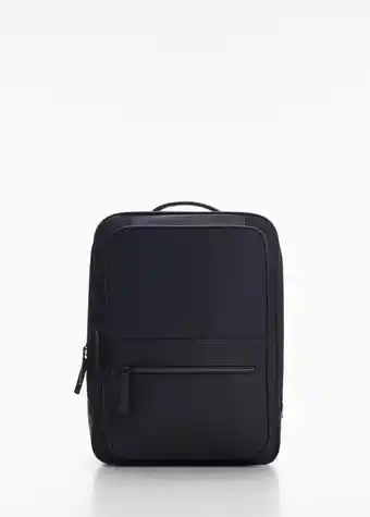 Nylon hátizsák sok zsebbel