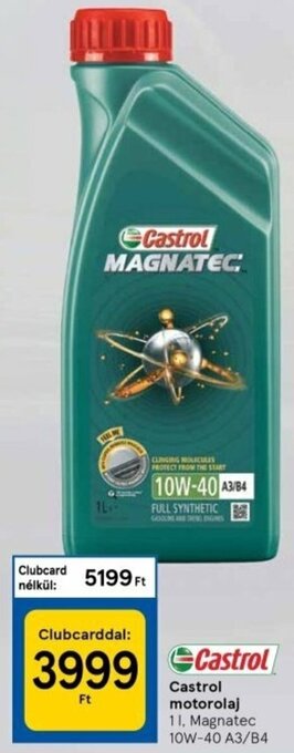 Tesco Castrol motorolaj 1 l ajánlat