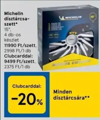 Tesco Michelin dísztárcsa szett 4 db ajánlat