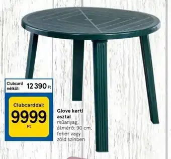 Tesco Giove kerti asztal 1 db ajánlat