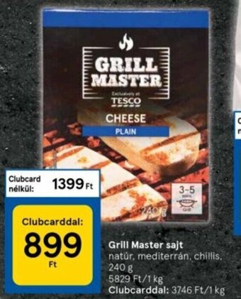 Tesco Grill Master Sajt 240 g ajánlat