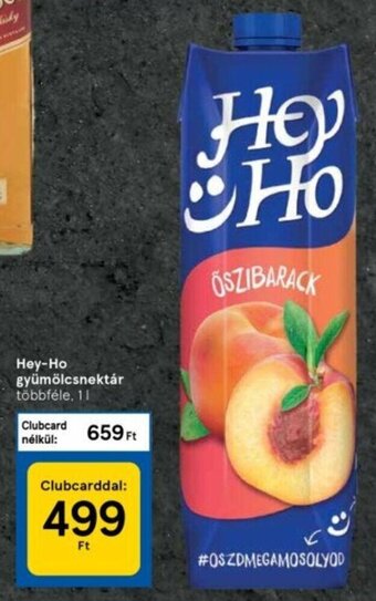 Tesco Hey-Ho gyümölcsnektár 1 l ajánlat