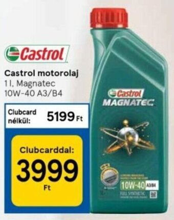 Tesco Castrol Motorolaj 1 l ajánlat