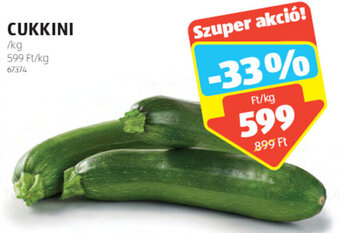 ALDI Cukkini 1 kg ajánlat