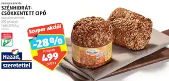 ALDI Frissen Péktől Szénhidrát-csökkentett cipó 300 g ajánlat