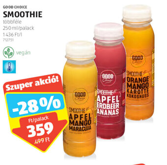 ALDI Good Choice Smoothie 250 ml ajánlat