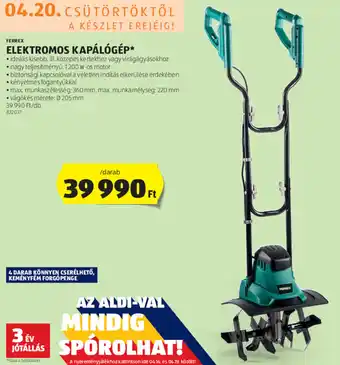 ALDI Ferrex Elektromos kapálógép 1 db ajánlat