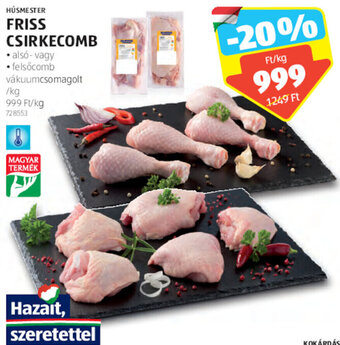 ALDI Húsmester Friss csirkecomb 1 kg ajánlat