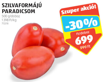 ALDI Szilvaformájú paradicsom 500 g ajánlat