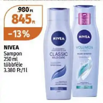 Müller Nivea Sampon 250 ml ajánlat