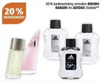 minden Bruno Banani és Adidas illatra