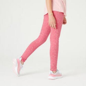 Decathlon Gyerek leggings tornára, 320-as, pamut, rózsaszín, mintás ajánlat